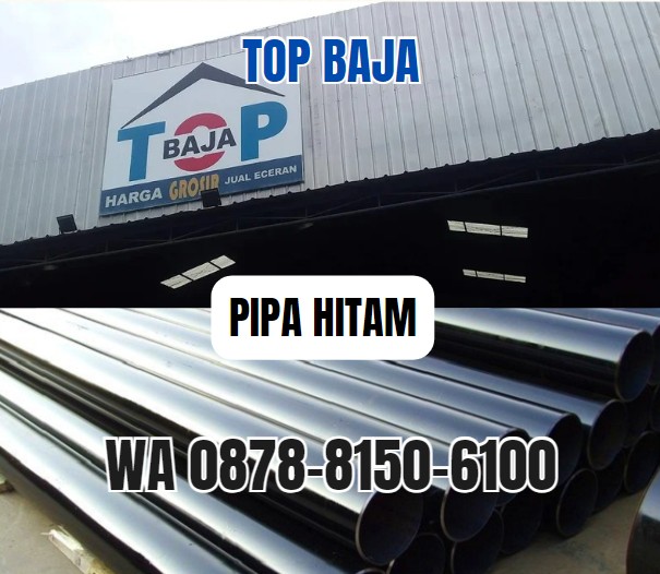 Jual Pipa Black Steel Depok