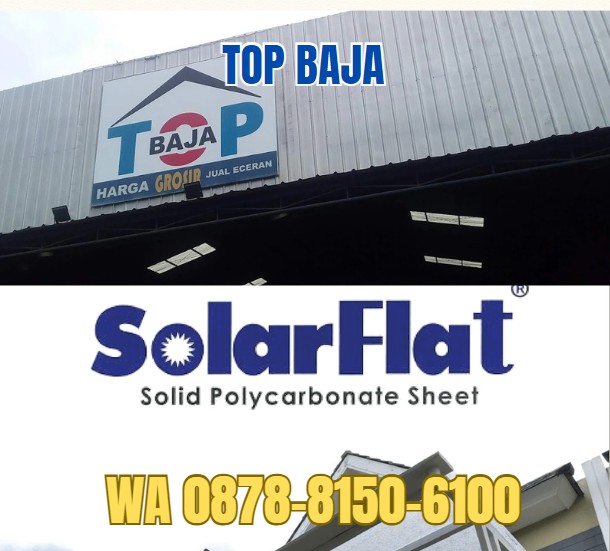 Jual Atap Solarflat di Tangerang