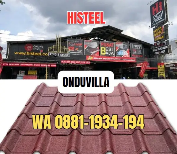 Jual Atap Onduvilla di Tangerang Selatan