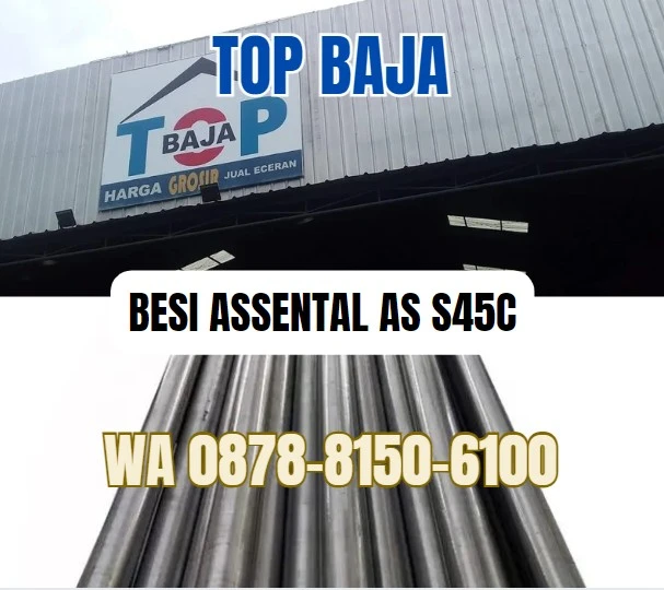 Jual Besi Assental S45C di Bogor