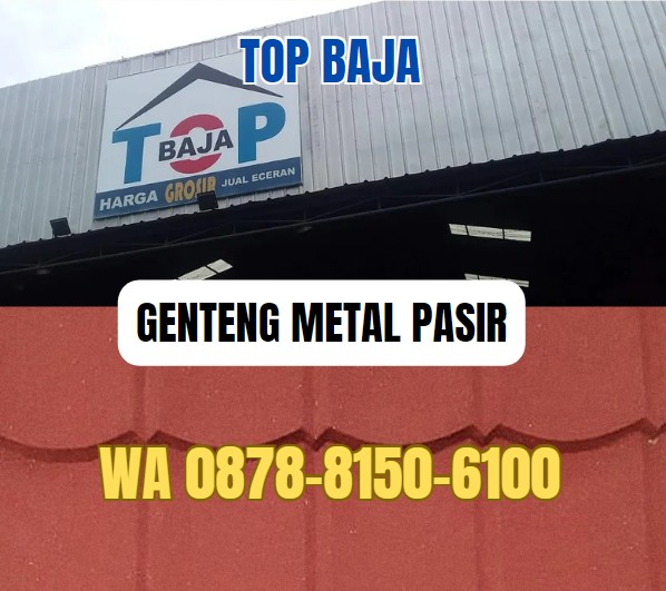 Jual Genteng Metal Pasir di Jakarta Selatan