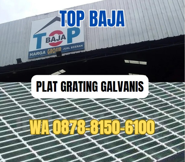 Jual Plat Grating Galvanis di Banten