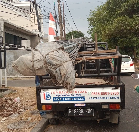 Pengiriman Jual Plat Bordes di Jakarta Timur oleh Top Baja