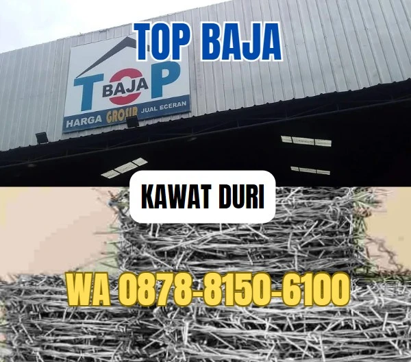 Jual Kawat Duri Galvanis di Depok