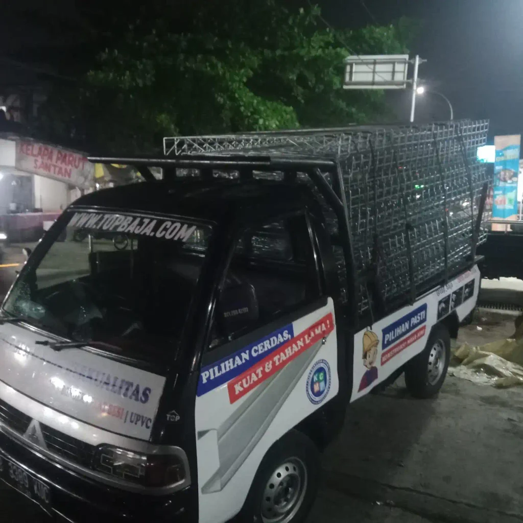 Pengiriman Jual Pagar BRC di Karawang oleh Top Baja