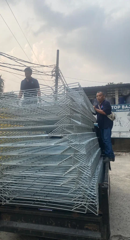 Pengiriman Jual Pagar BRC di Karawang oleh Top Baja